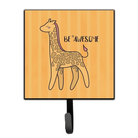 Carolines Treasures Nursery Be Awesome Griaffe Leash or Key Holder BB7474SH4